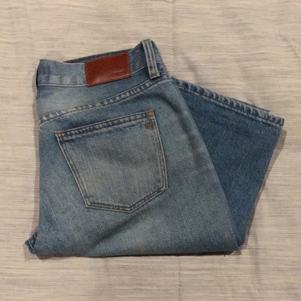 EVERYTHING MUST GO Madewell Boy Jean.